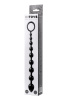 Цепочка анальная TOYFA A-Toys, черная, 23,2 см, Ø 2,7