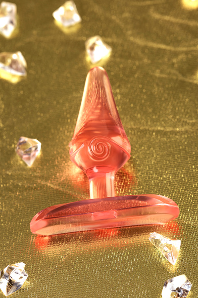Втулка анальная TOYFA, красный, 6,5 см, Ø 2,5