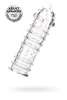Насадка TOYFA A-Toys, Прозрачная, 15,3 см, Ø 3,5